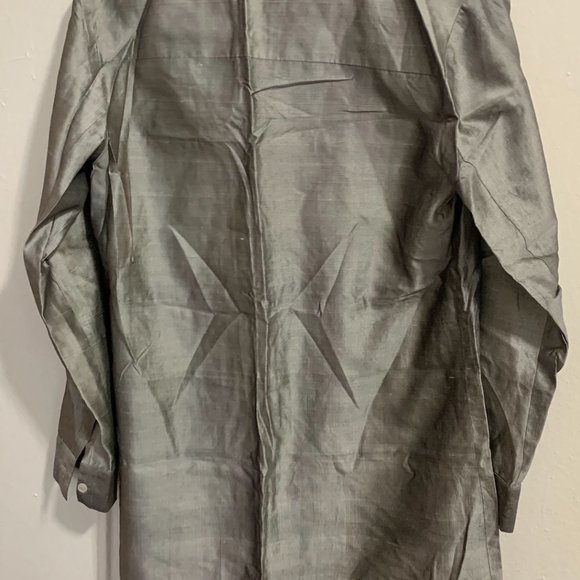 Michael Kors Silk / Cotton Silver Dress - Picture 12 of 12